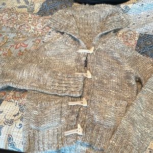 Warm and (actually soft!) party wool jacket/sweater